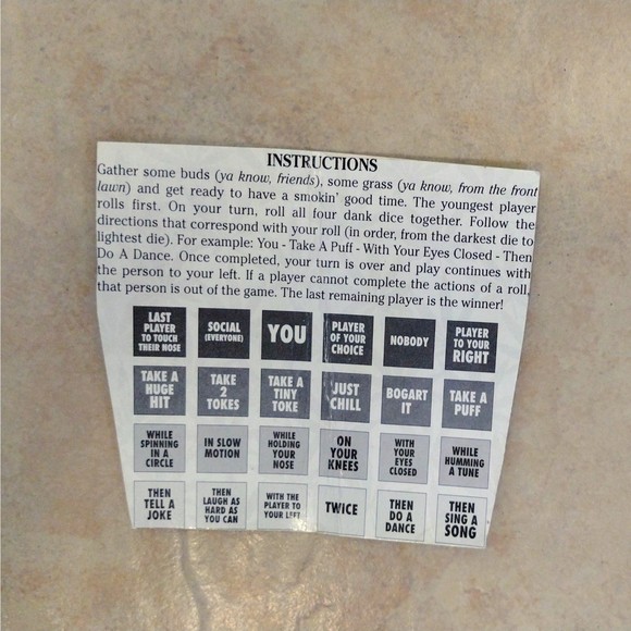 Smokin' Dice Game - Picture 2 of 5